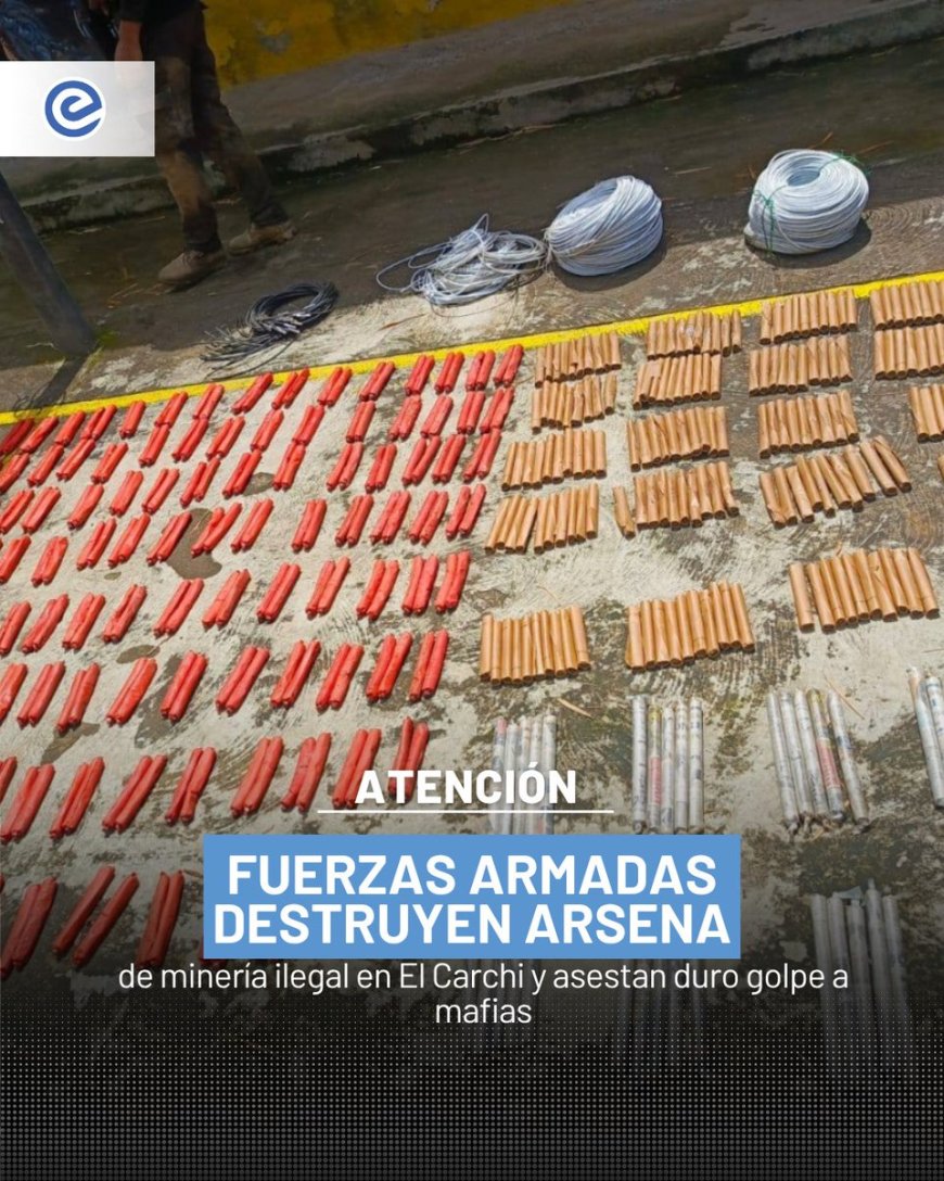 🔵 Golpe a las mafias en El Carchi