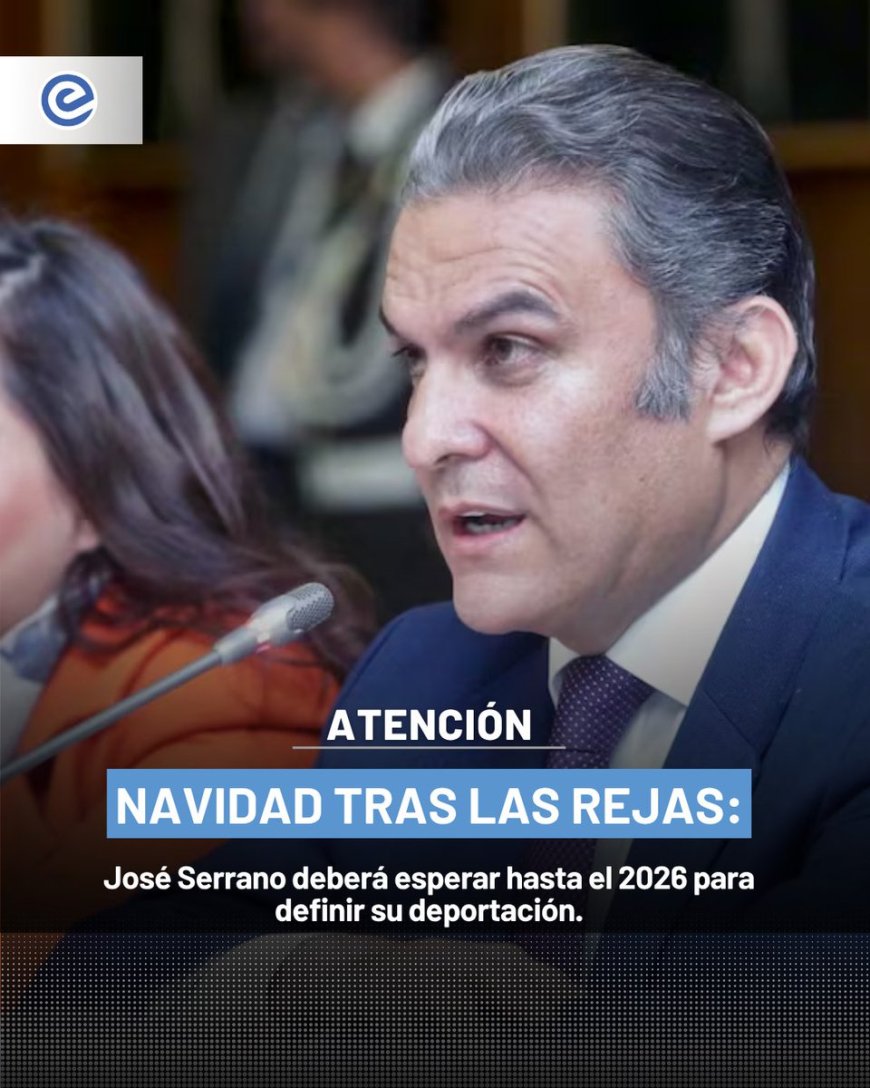Navidad entre barrotes | Audiencia de deportación de José Serrano aplazada