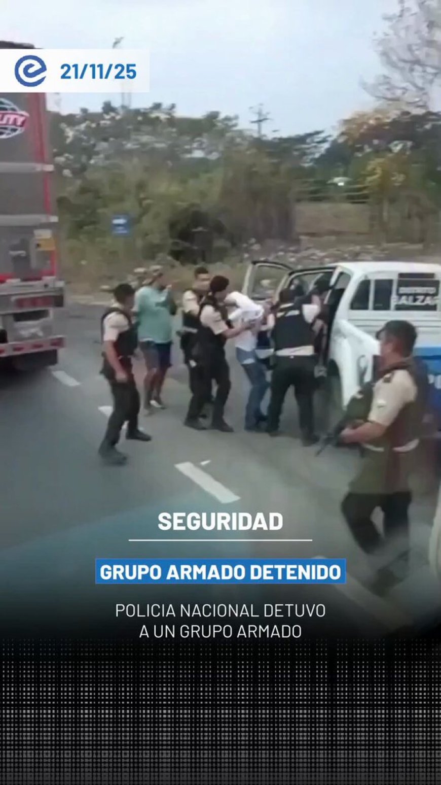 🔵 Asalto frustrado en la vía Balzar – Guayas