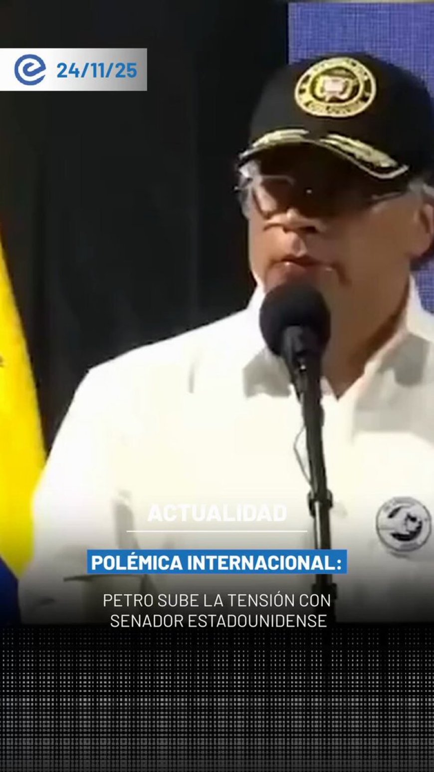 🔵 “Si me va a meter preso, inténtelo”: Petro desafía a Rubio en discurso desde Cali
