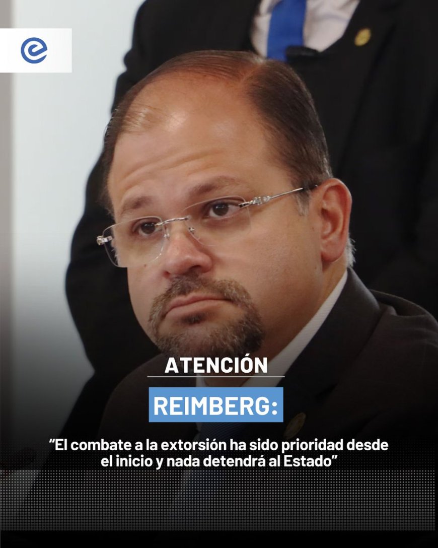 Lucha contra la extorsión es prioridad del Gobierno | Ministro del Interior reafirma compromiso