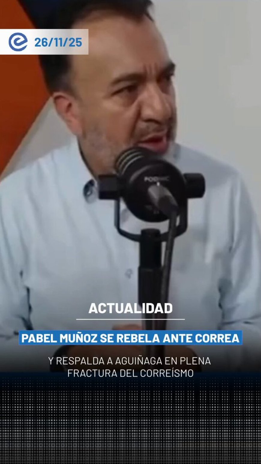 Pabel Muñoz respalda a Marcela Aguiñaga tras tensiones en RC5