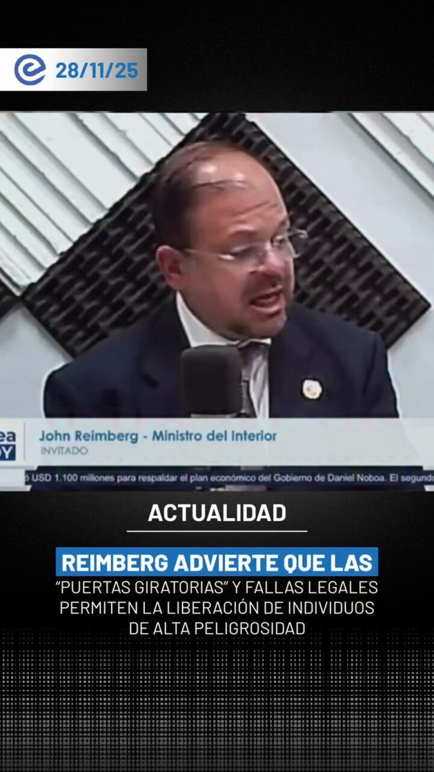 Las 'puertas giratorias' siguen abiertas en Ecuador: 25 detenciones y vuelta a las calles