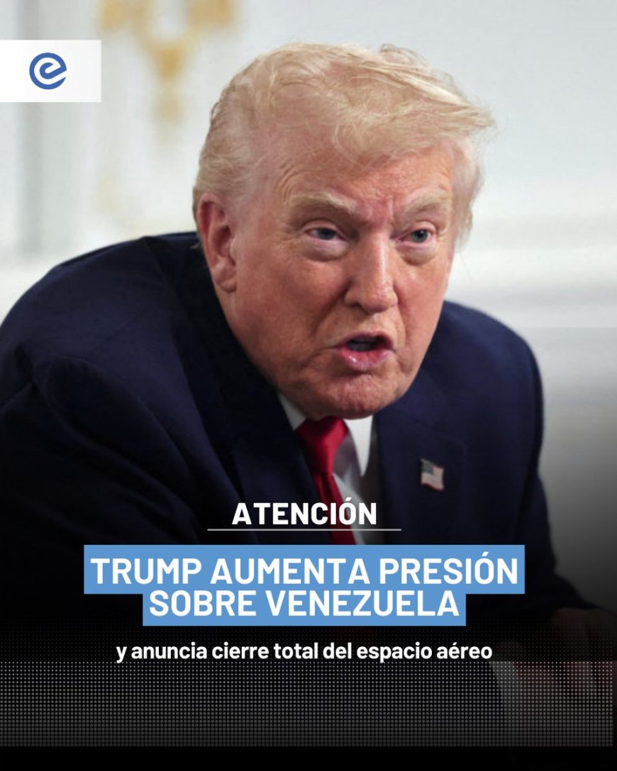 Estados Unidos cierra espacio aéreo venezolano para frenar el tráfico de drogas