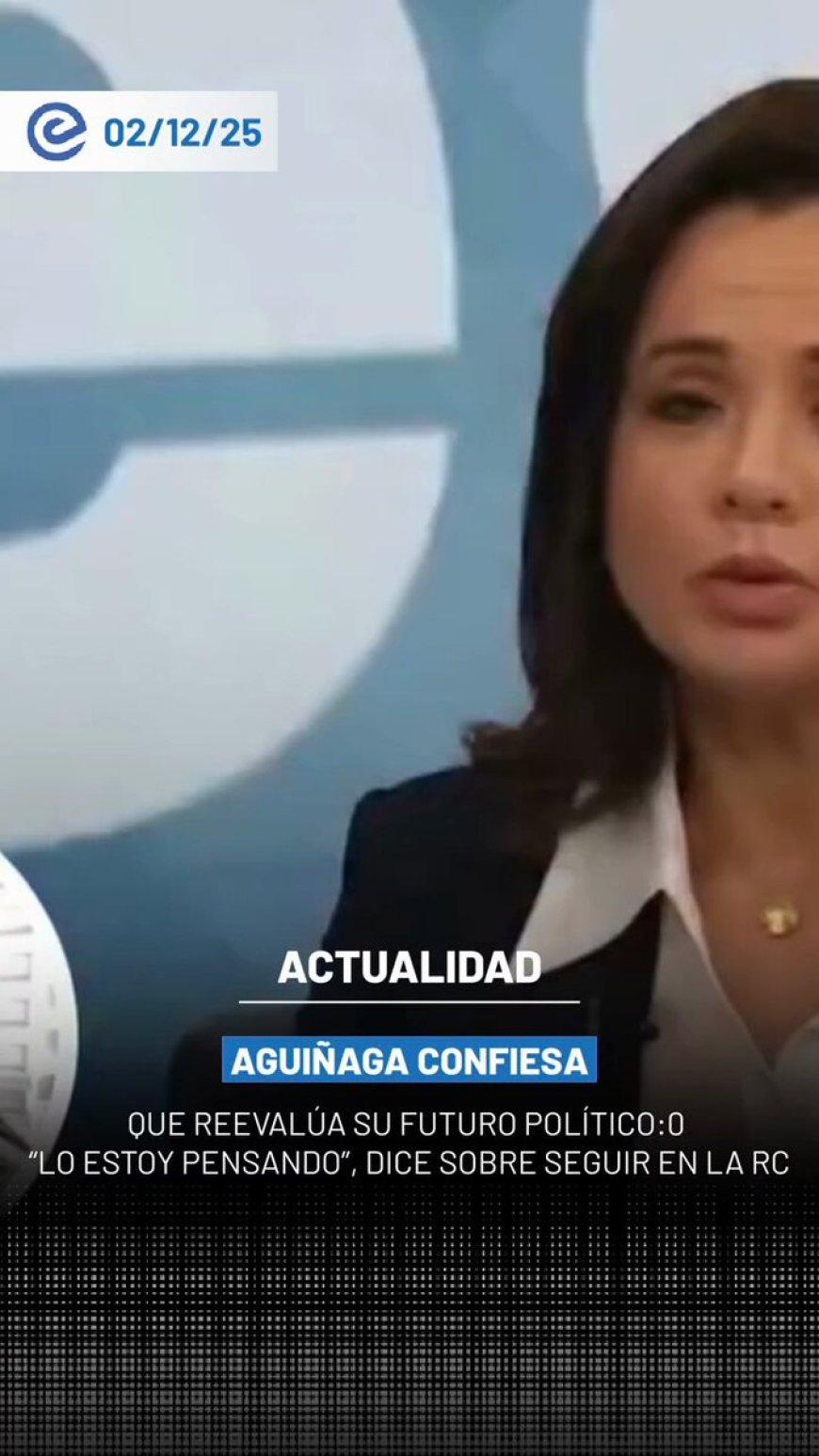 Marcela Aguiñaga evalúa su permanencia en la Revolución Ciudadana