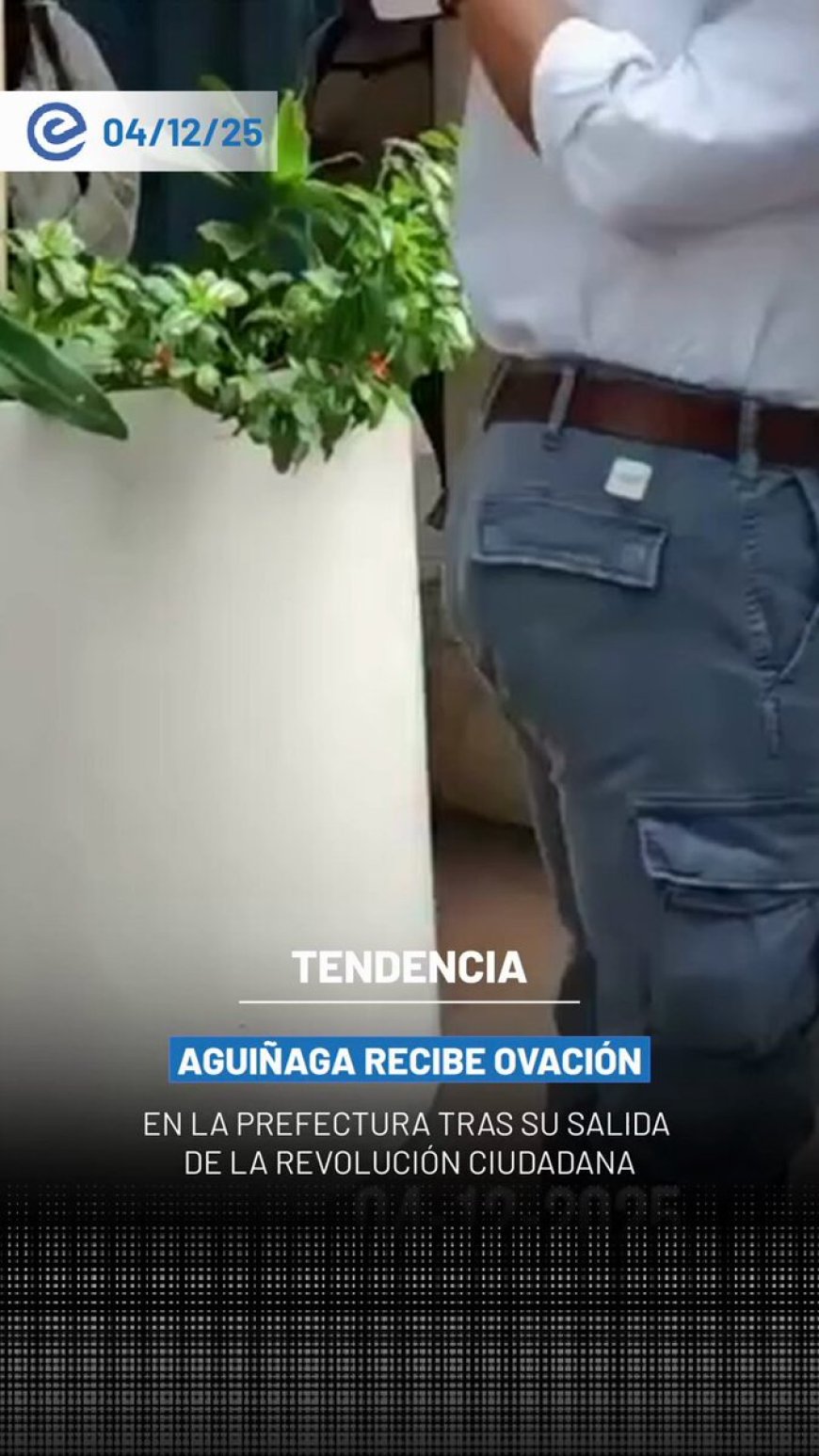 Ovación en la Prefectura del Guayas: Marcela Aguiñaga recibe respaldo tras su renuncia a la Revolución Ciudadana