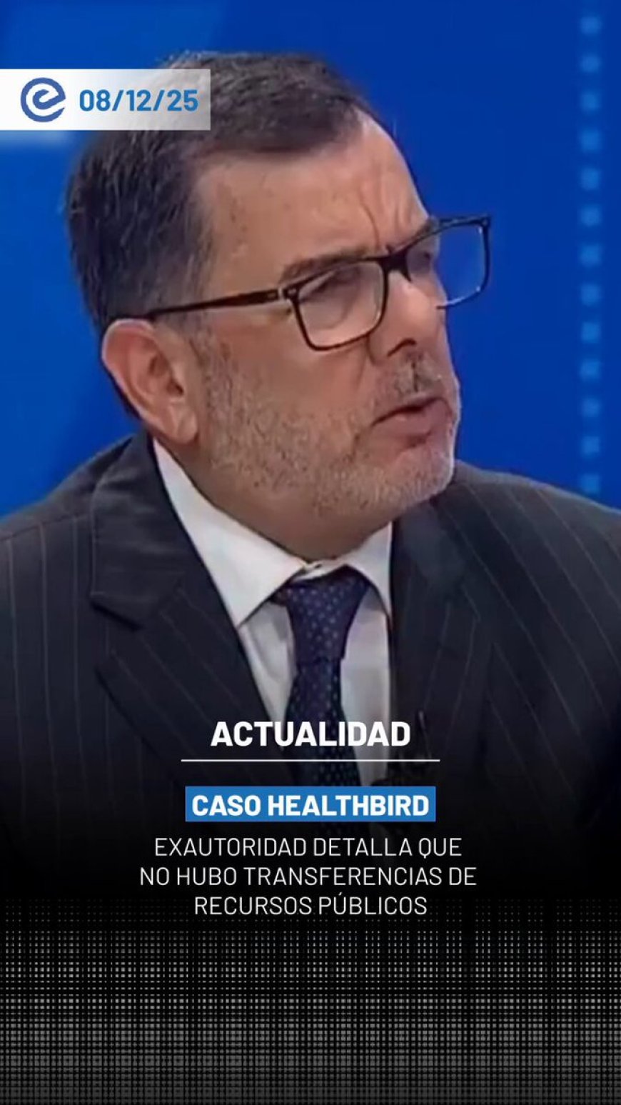 🔵 Eduardo Peña, expresidente del IESS, aseguró que el Seguro Social no ha pagado “ni un centavo” a HealthBird, y recordó que los procesos de contratación dentro de la institución son tradicionalmente largos y complejos.