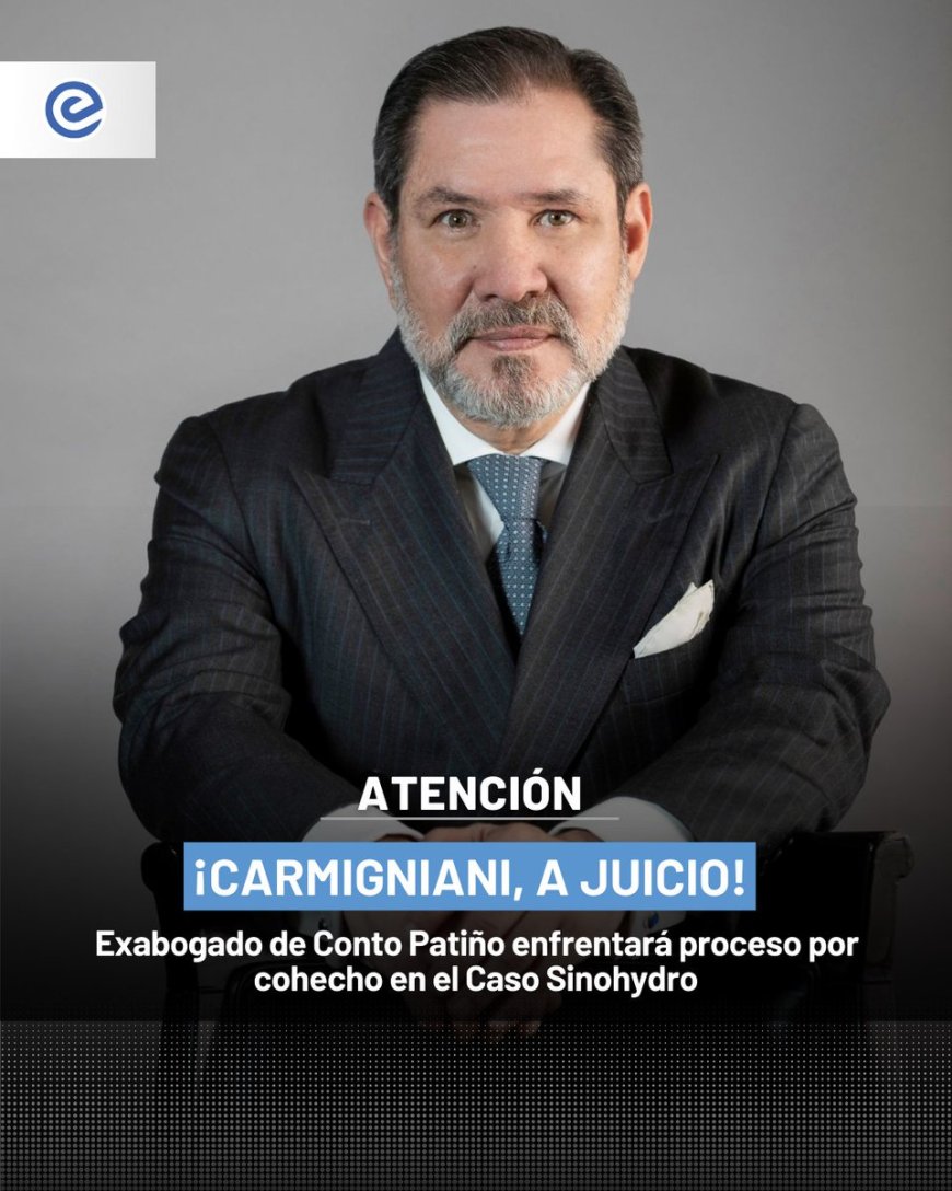 🔵 Eduardo Carmigniani, a juicio