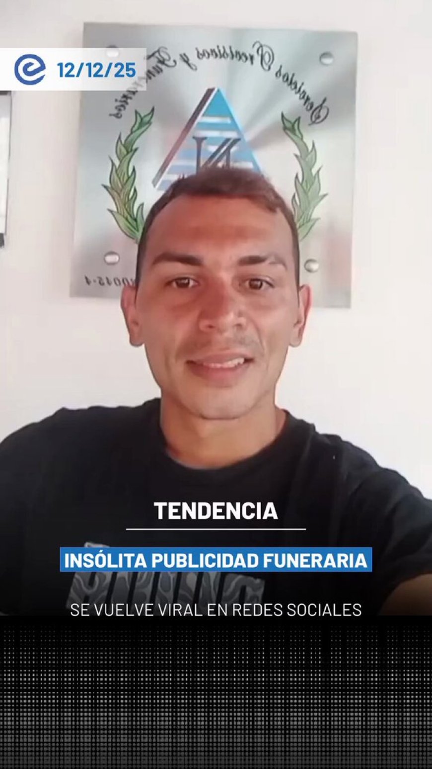 🔵 Una insólita publicidad funeraria desató un aluvión de reacciones en redes sociales, donde usuarios compartieron el video miles de veces por su tono inusual.