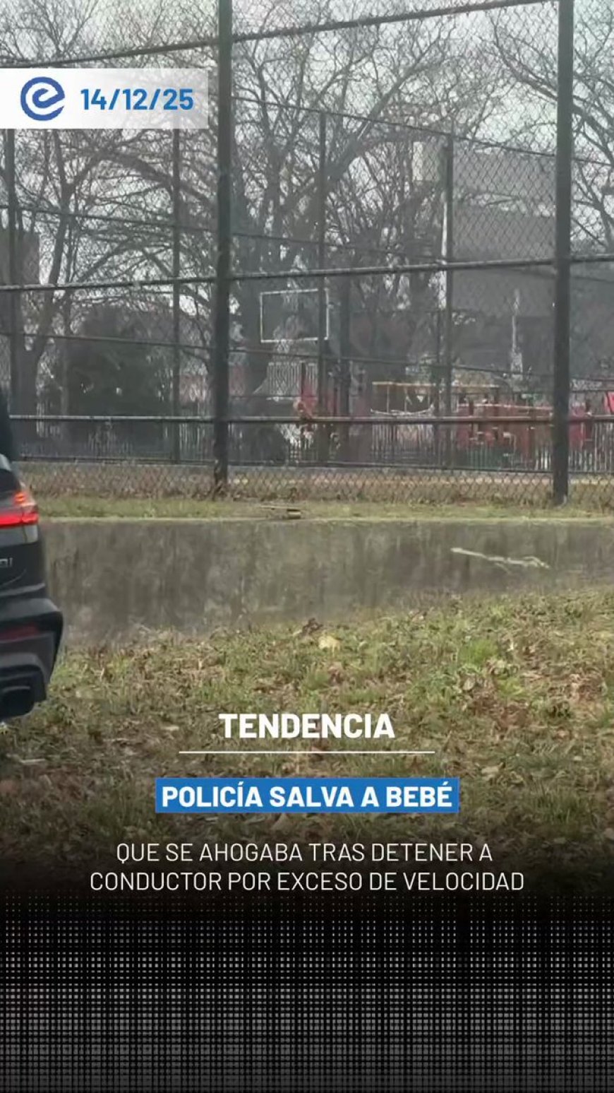 🔵 Un control de tránsito por exceso de velocidad terminó en una acción heroica cuando un oficial de policía en EE. UU. salvó la vida de un bebé que se estaba ahogando.
