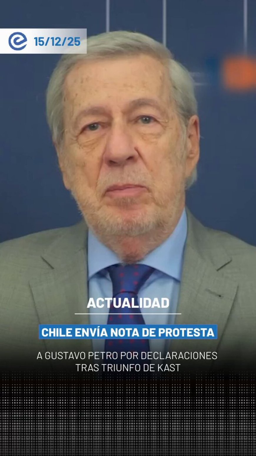 🔵 Chile envía nota de protesta a Colombia