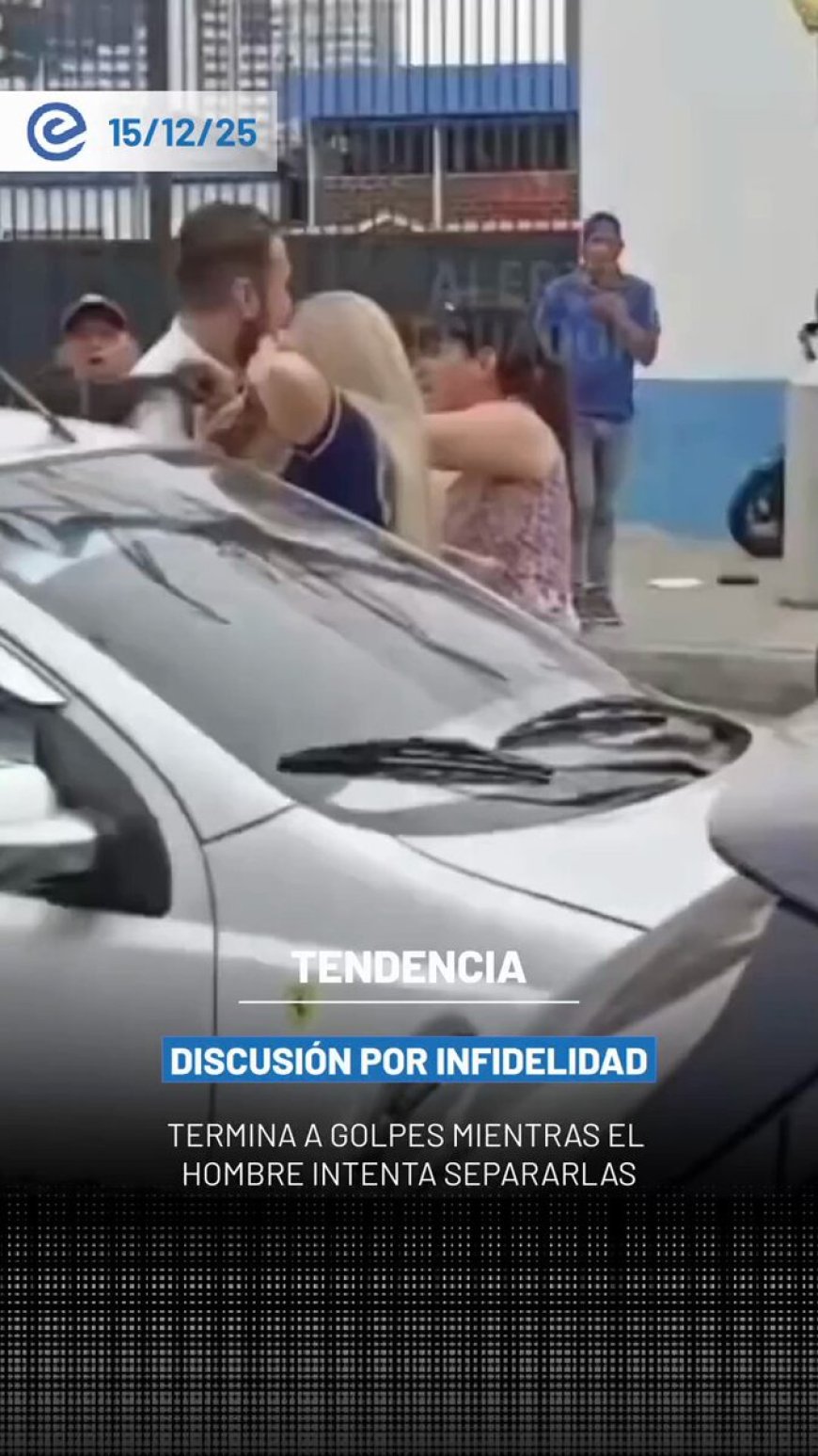 🔵 Altercado por presunta infidelidad se viraliza en Guayaquil