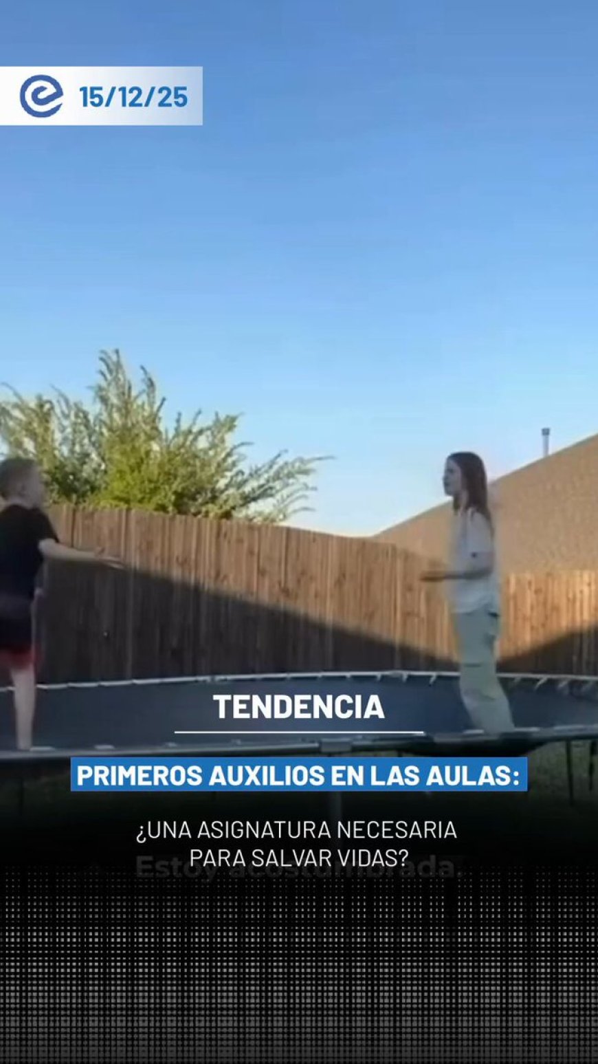 🔵 Un momento de juego en una vivienda de Texas, Estados Unidos, casi termina en tragedia cuando Logan, de siete años, se atragantó con un caramelo, pero fue salvado gracias a la rápida aplicación de la maniobra de Heimlich por parte de Lia, de diez años.