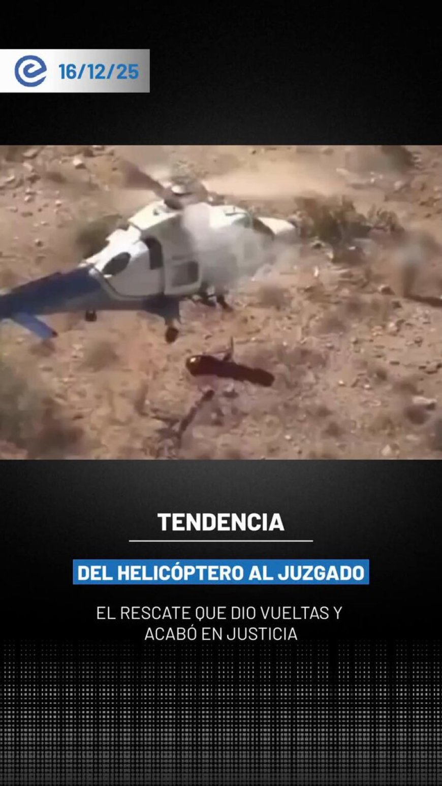 🔵 La mujer que en 2019 se hizo viral tras girar más de 200 veces mientras era izada por un helicóptero en Phoenix ganó una demanda por negligencia y será indemnizada por los daños sufridos.