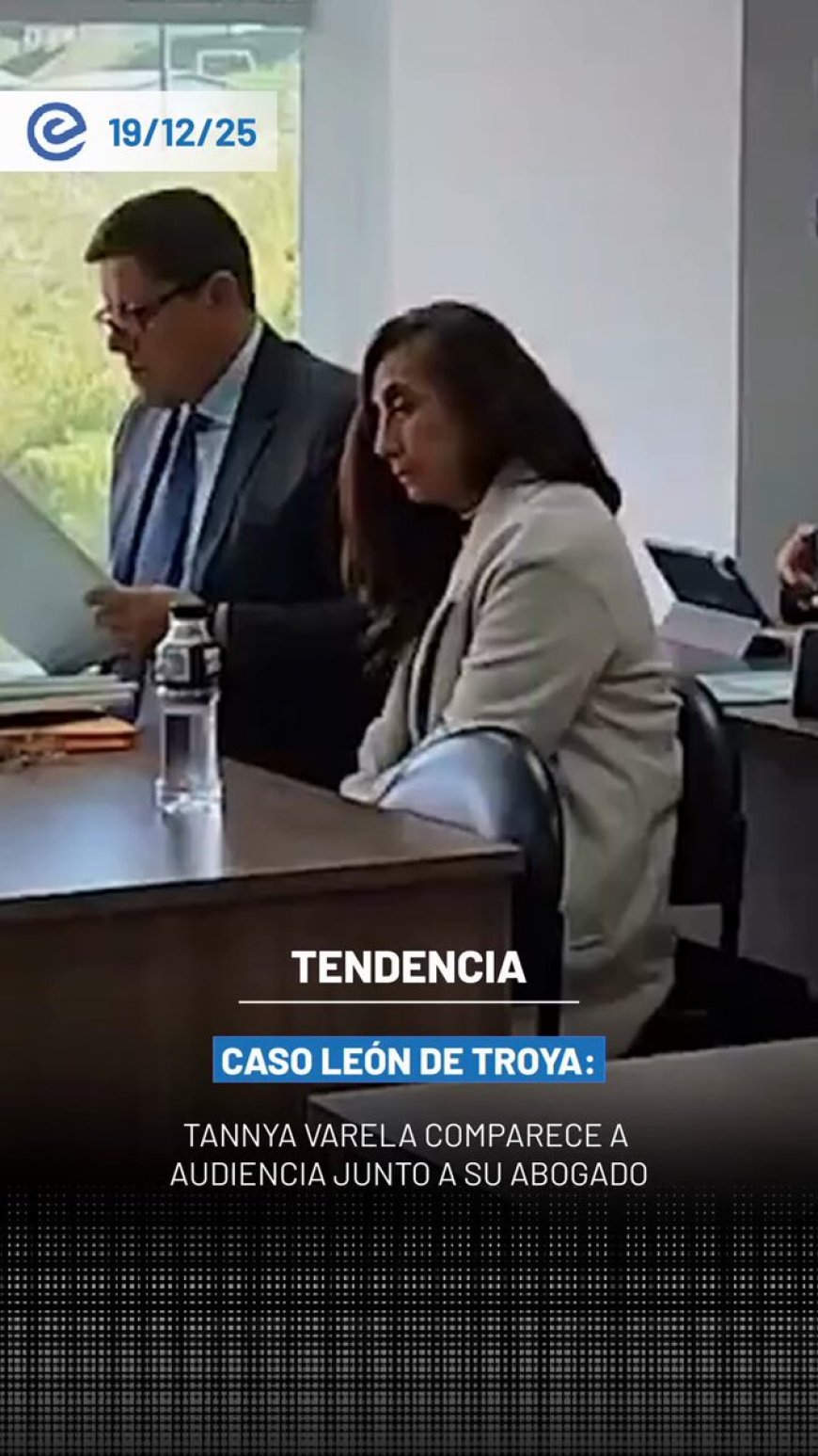 🔵La excomandante de la Policía Nacional, Tannya Varela, compareció este viernes 19 de diciembre a la audiencia de formulación de cargos en la Corte Provincial de Pichincha.