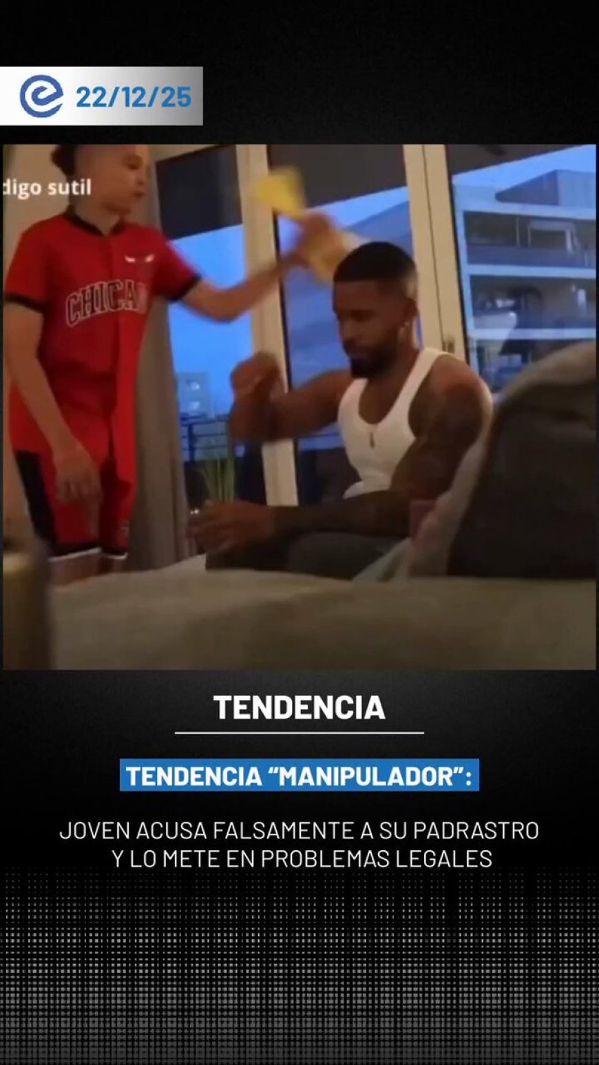 🔵 Video difundido en redes muestra a un joven acusado de haber manipulado durante años a su padrastro, generándole conflictos legales tras señalarlo de presuntos maltratos.