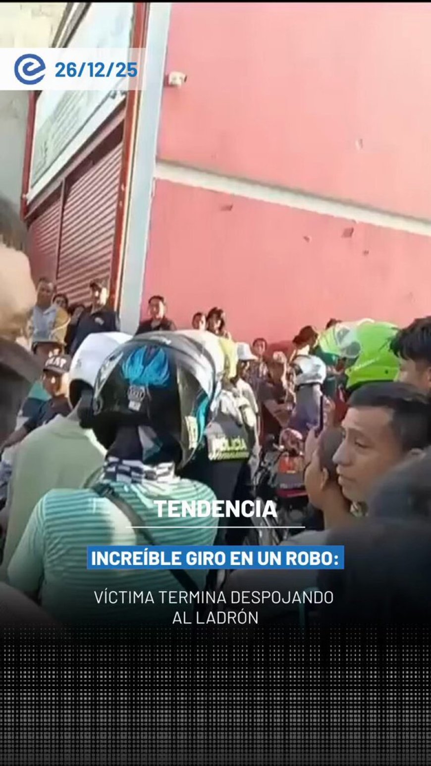 🔵 Intento de robo en Santa Marta tuvo un desenlace inesperado cuando la presunta víctima logró recuperar sus pertenencias y despojó al ladrón de su motocicleta, según un video difundido en redes sociales.