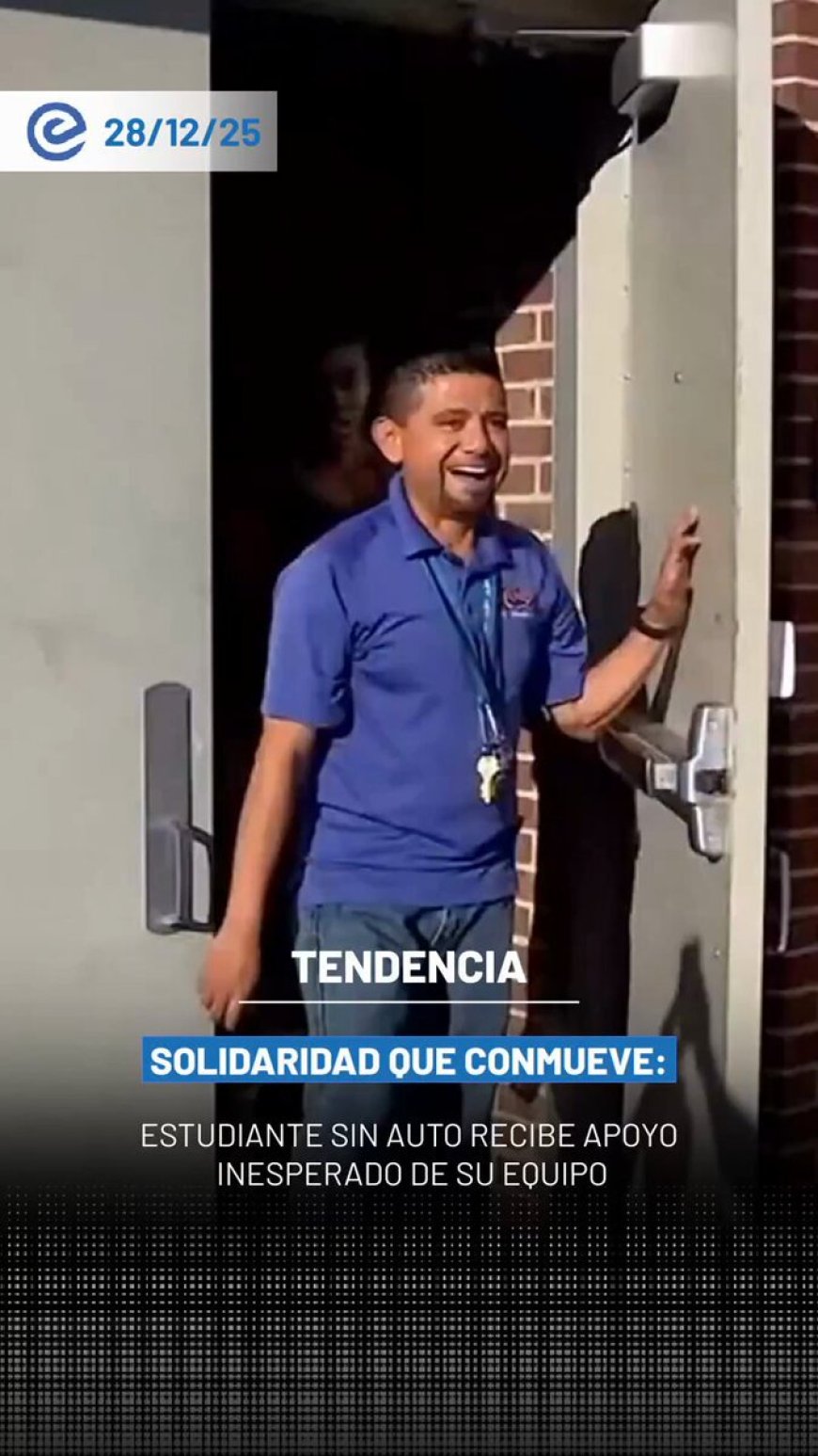 🔵 Abel Rodríguez no tenía auto, pero sí una comunidad dispuesta a ayudar. Al conocer su situación, el equipo de vólibol de la Community High School de Nevada, Texas, organizó una colecta de fondos en su apoyo.