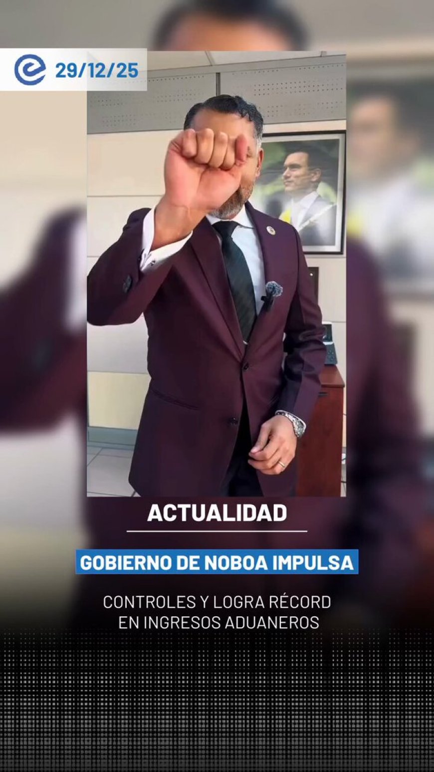 🔵 El Gobierno Nacional informó que la recaudación aduanera alcanzó los USD 4.143 millones, lo que representa un incremento del 15% en comparación con 2024.