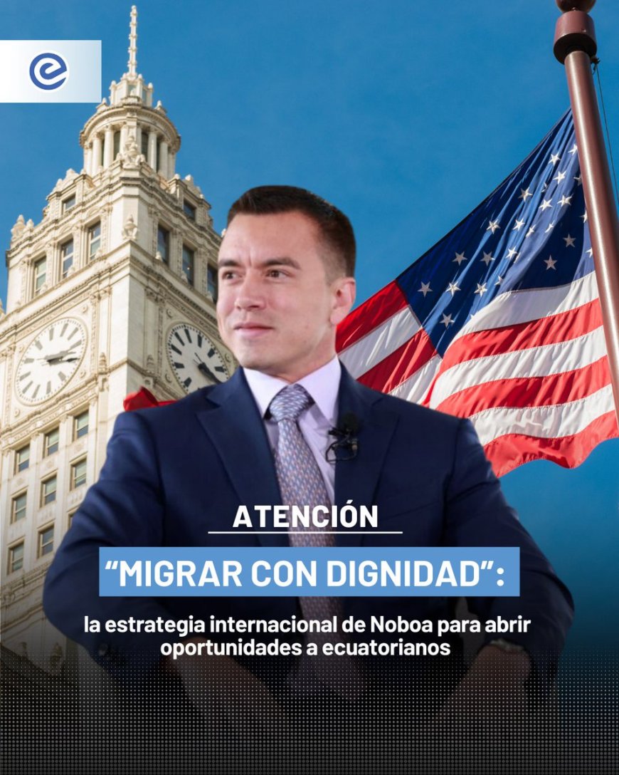 🔵 El acuerdo de migración laboral circular entre Ecuador y Emiratos Árabes Unidos marca un giro en la política exterior del país, al ofrecer oportunidades legales y ordenadas para ecuatorianos que buscan empleo en el exterior bajo procesos transparentes.