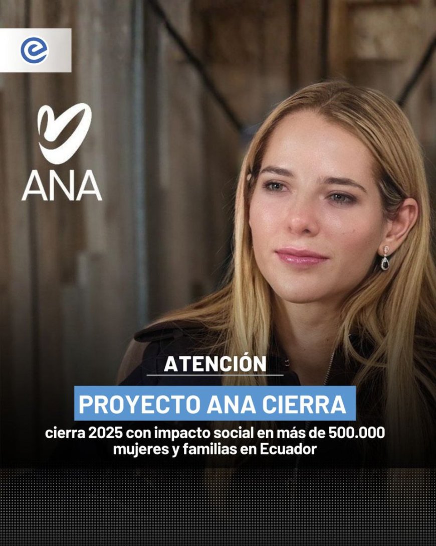 🔵 El Proyecto ANA cerró el 2025 consolidando su impacto social a nivel nacional, con acciones que beneficiaron a más de 500.000 mujeres y sus familias mediante programas de formación, salud, prevención y asistencia social.