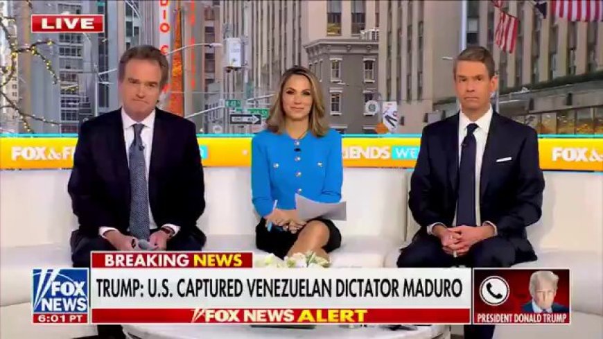Donald Trump en Fox News sobre la captura de Maduro: “El equipo hizo un trabajo increíble. No existe otro país en la tierra que pueda hacer una operación como la que hicimos”.