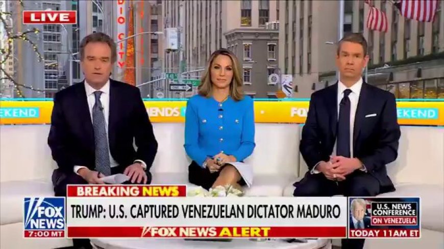 Entrevista exclusiva del presidente Donald J. Trump con > @foxandfriends, tras la altamente exitosa operación de Estados Unidos en Venezuela que resultó en la captura del dictador Nicolás Maduro.