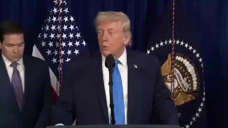 Donald J. Trump sobre el presidente colombiano Gustavo Petro: “Está produciendo cocaína. La están enviando a los Estados Unidos, así que sí, tiene que cuidarse el trasero.”