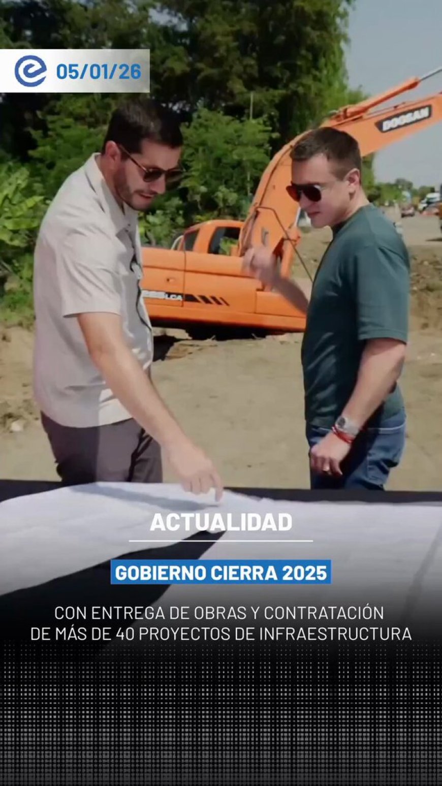 🔵 Con una inversión de USD 573 millones, el Estado finaliza 2025 fortaleciendo la ejecución de obras y sentando bases para el desarrollo en 2026.