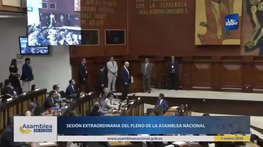 #MarioGodoy Video completo de la comparecencia de Mario Godoy, hoy 5 de enero de 2026 en la asamblea nacional del Ecuador.
