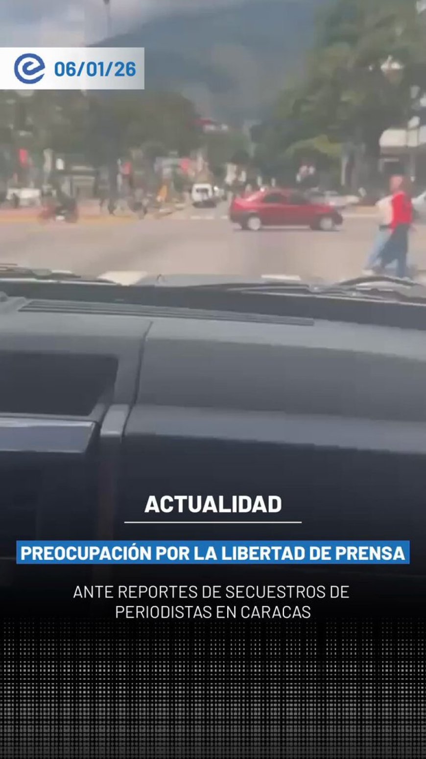 🔵 Alerta en Caracas