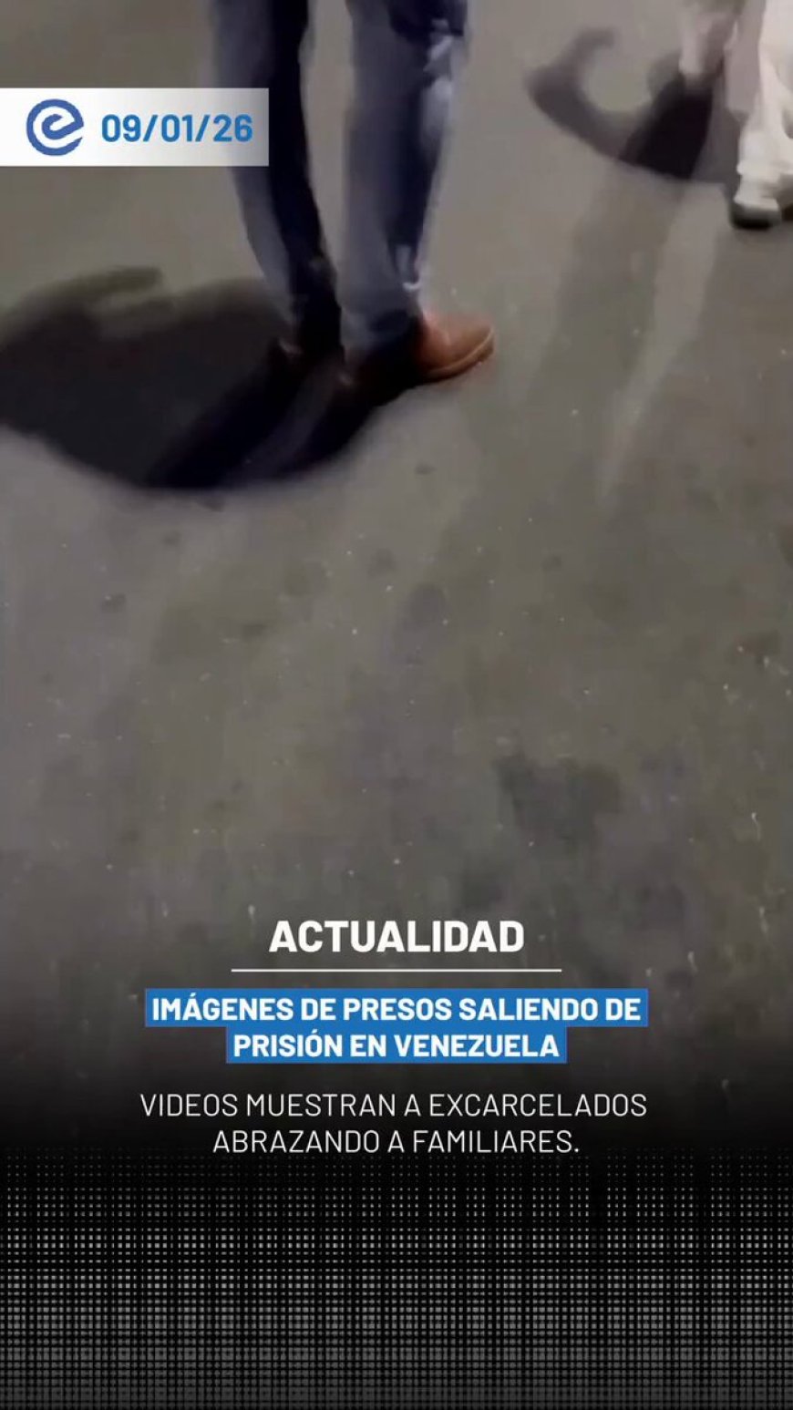 🔵 Venezuela inició la liberación de los primeros presos políticos