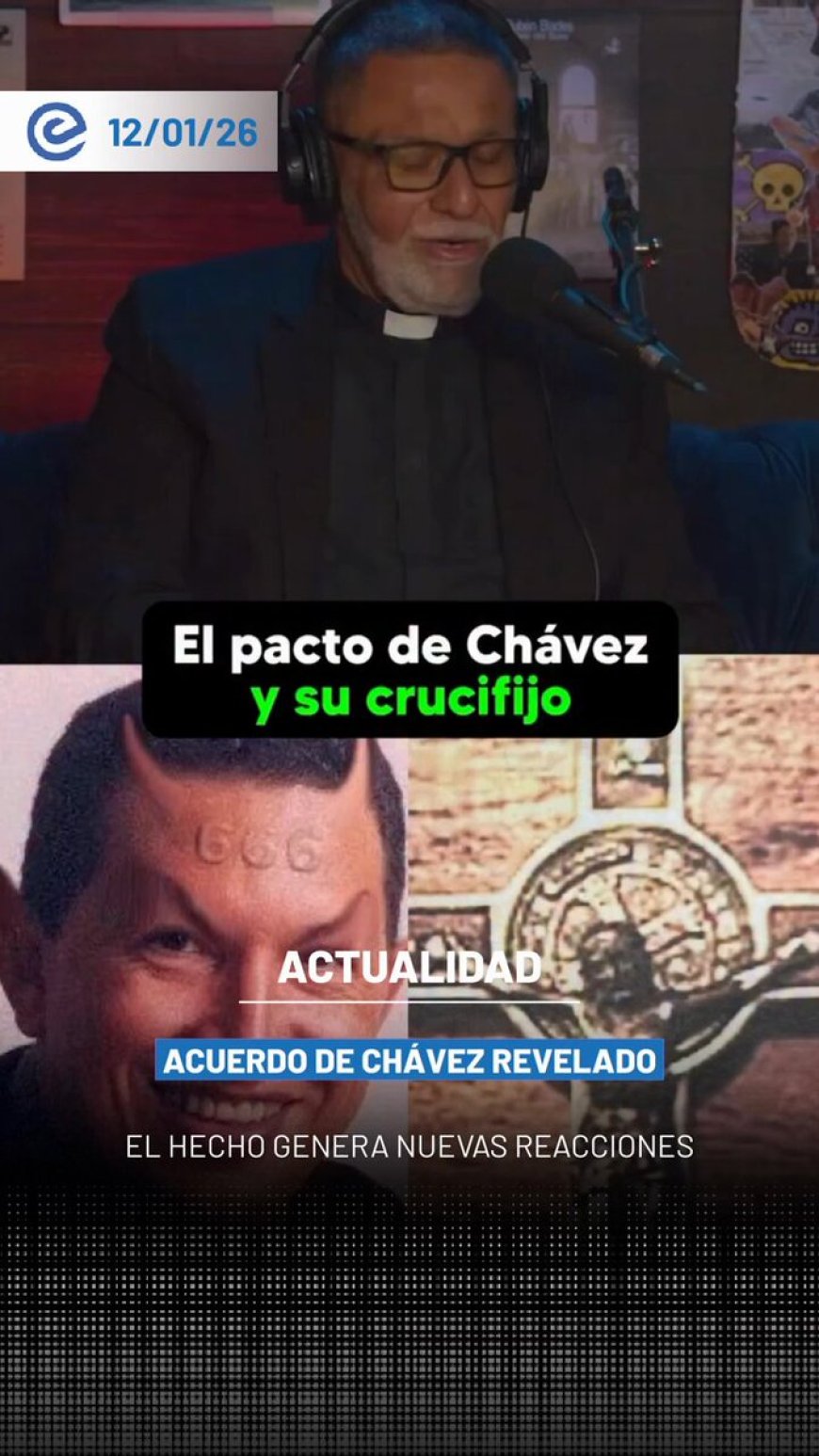 🔵 El llamado “pacto de Chávez en la cruz” vuelve a circular como una de las historias más polémicas alrededor del ascenso de Hugo Chávez al poder. Un relato que mezcla política, simbolismo y creencias, y que sigue generando debate.