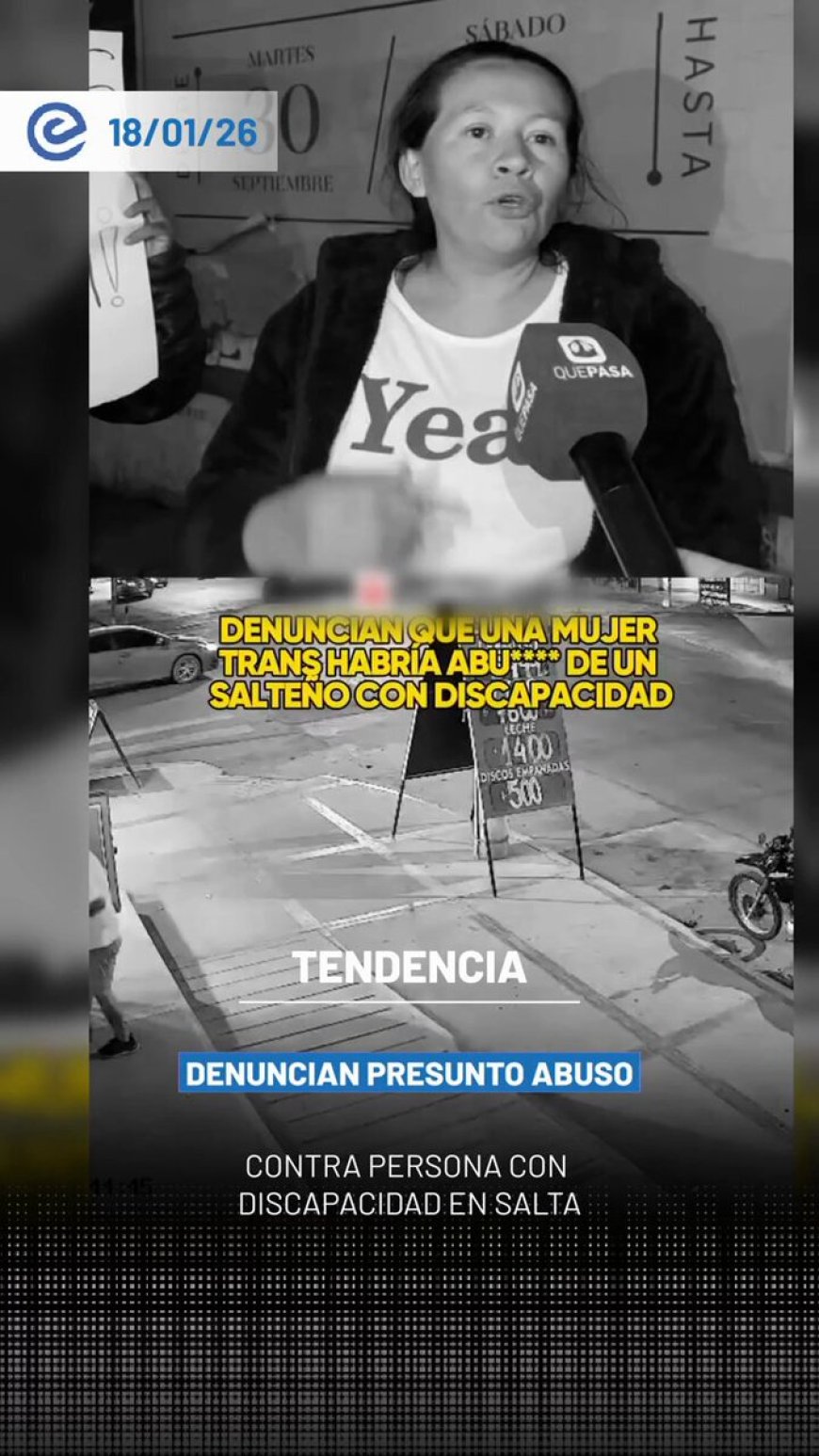 🔵 Denuncian un presunto caso de abuso contra un hombre con discapacidad en la provincia de Salta.