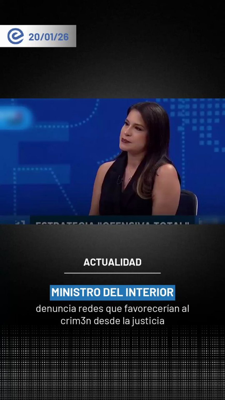 🔵 El accionar de jueces y fiscales señalados por presuntamente favorecer a delincuentes ha generado indignación a nivel nacional. Ante este escenario, John Reimberg, afirmó que es necesario un proceso de depuración profundo, el cual ya inició dentro de la propia Policía Nacional.